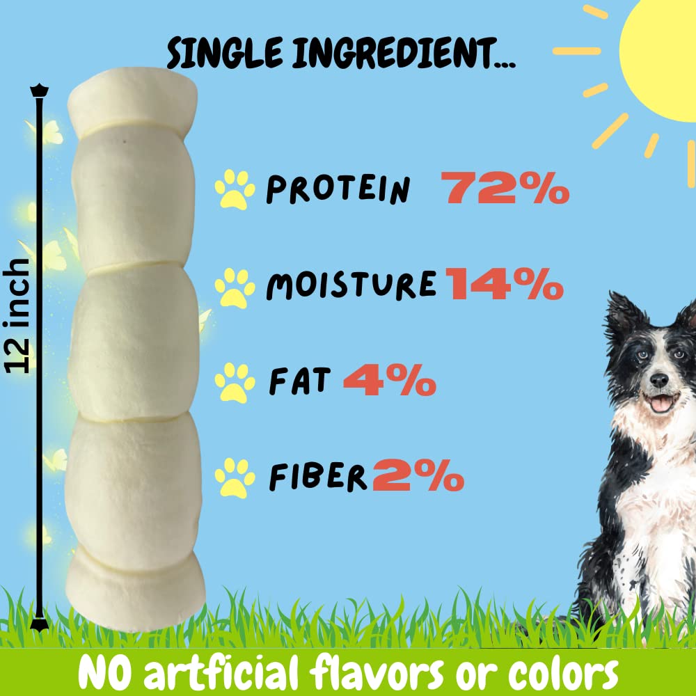 Open pack of Beef Cheek Rolls showing no-hide design.