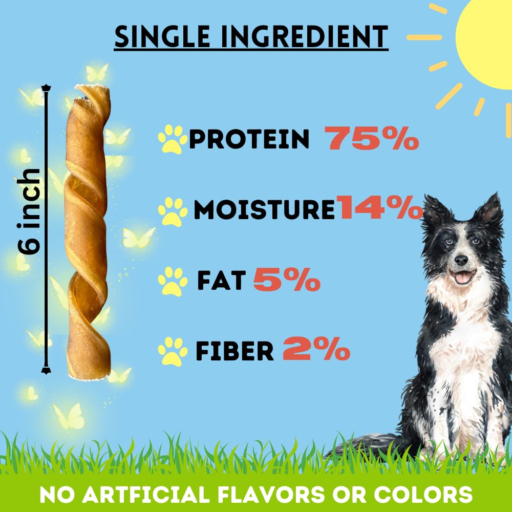 BULLYSTICKS & MORE long-lasting chew reduces boredom during daily playtime.