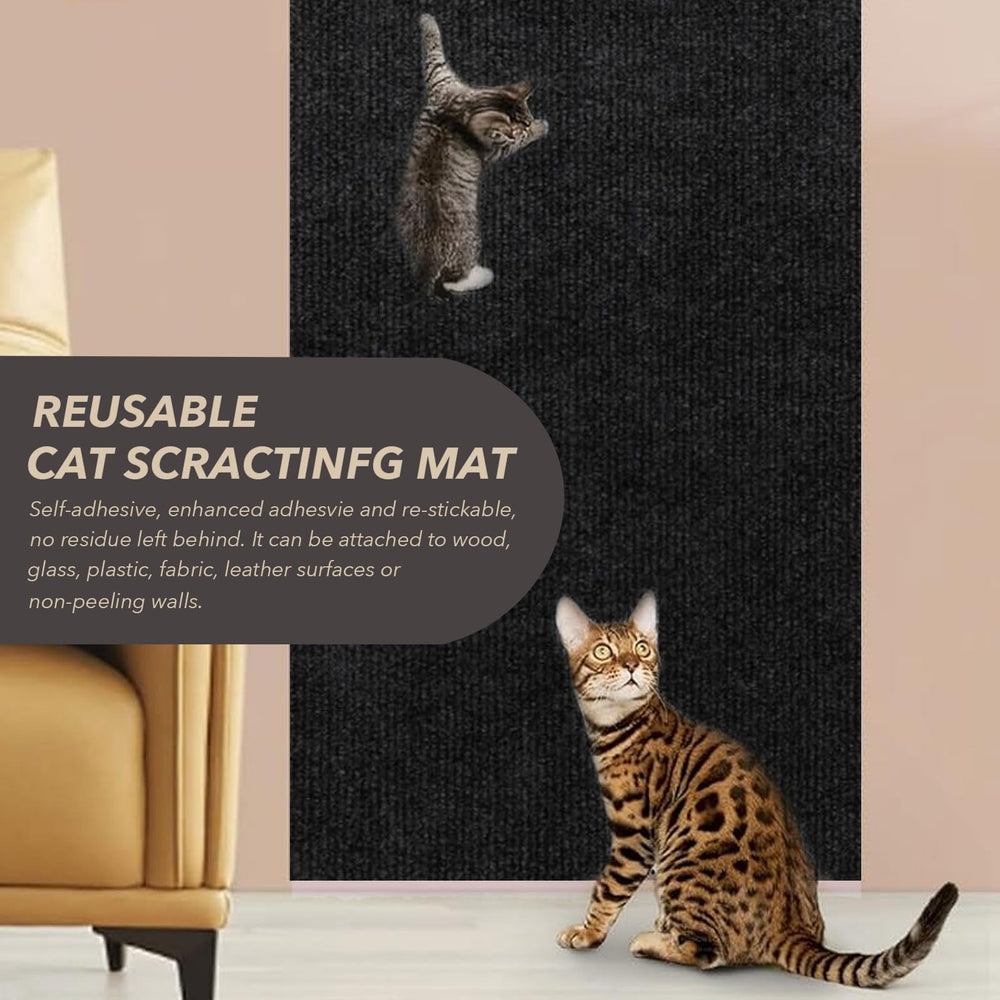 Bumaigo multi-purpose mat protects sofa arms, walls, and doors.