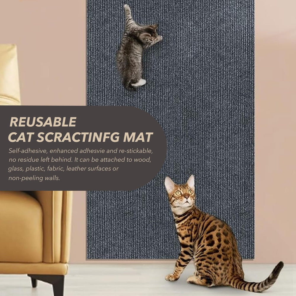 BumaiGo multi-use protector for sofa arms, doors, walls, and cat trees.