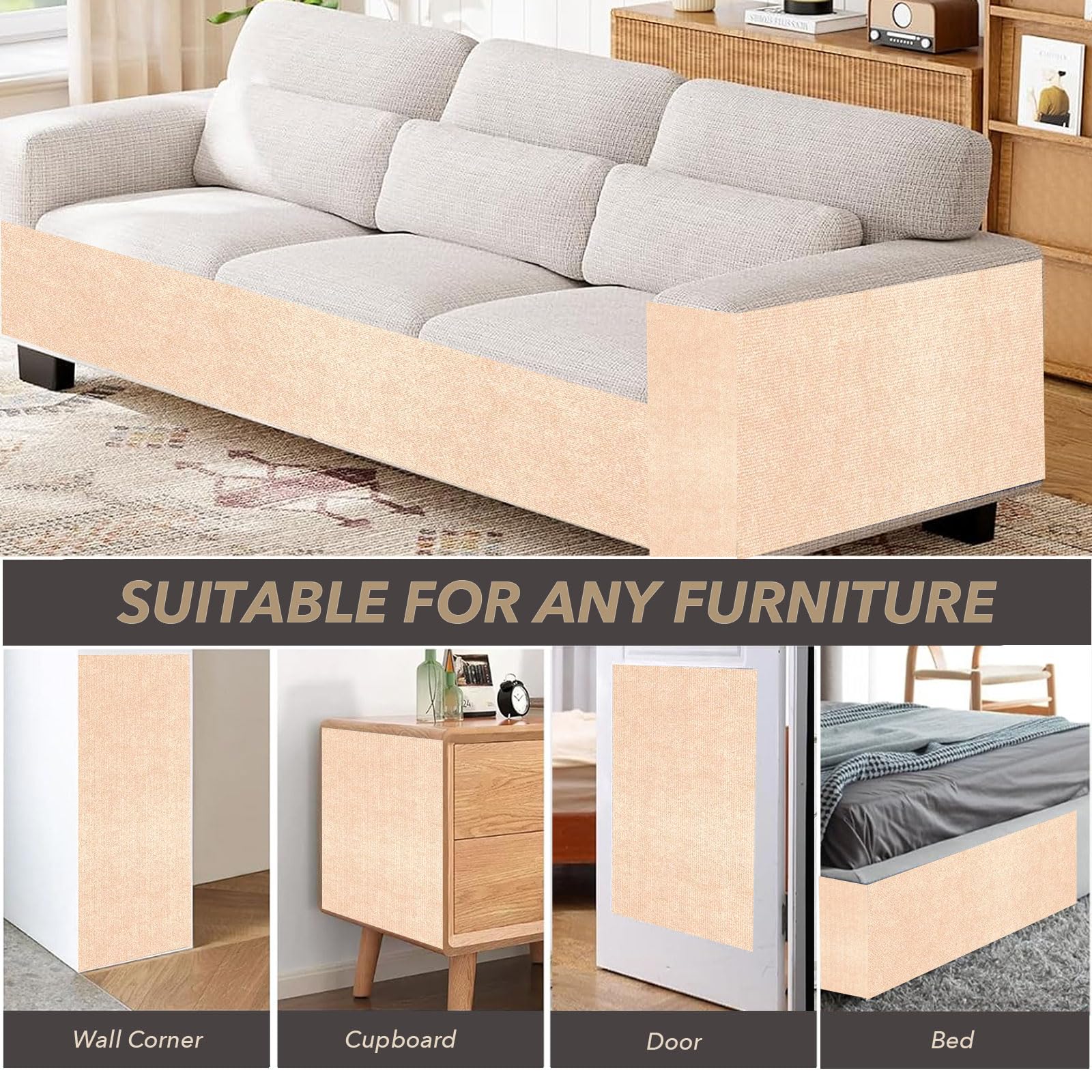 BumaiGo residue-free removal preserves furniture when removing the mat