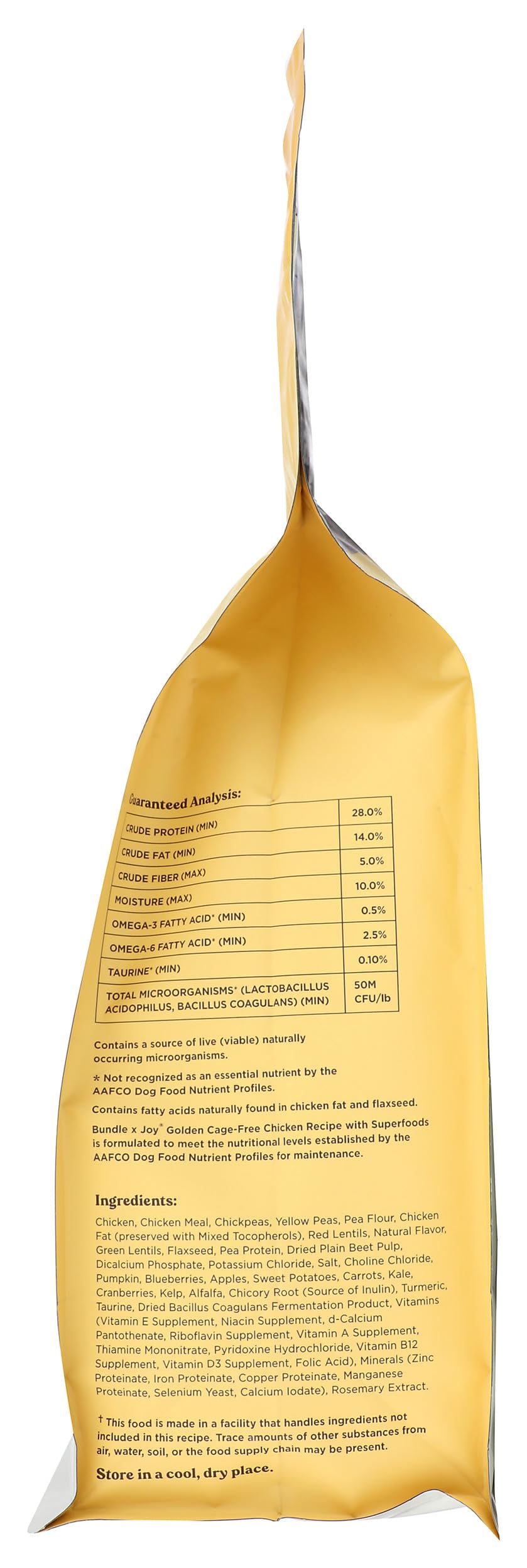 Label details 20 plant-based superfoods for balanced nutrition.
