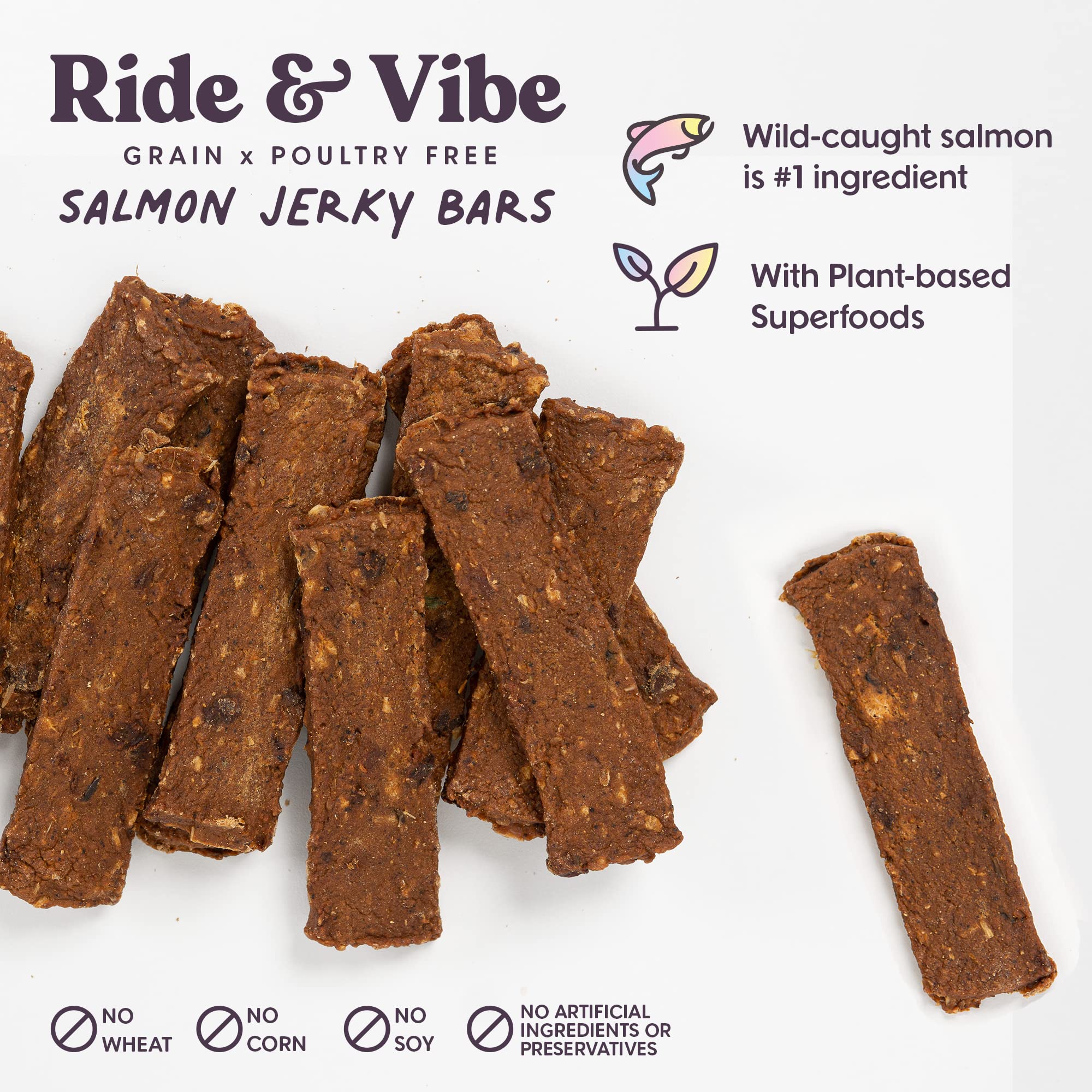 Bundle x Joy jerky enriched with sweet potatoes, chia, berries