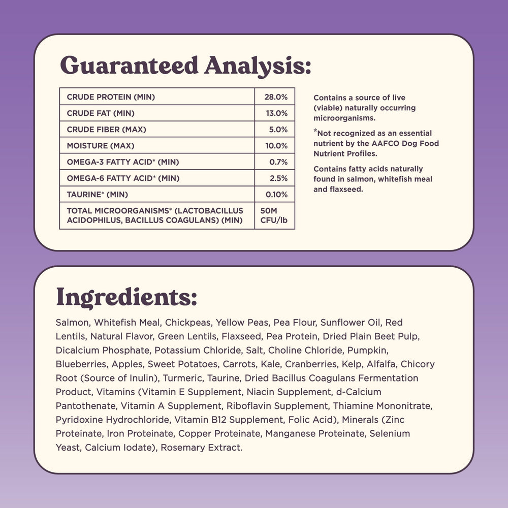 Bundle x Joy Vibrant Probiotic dog food grain free formula visual
