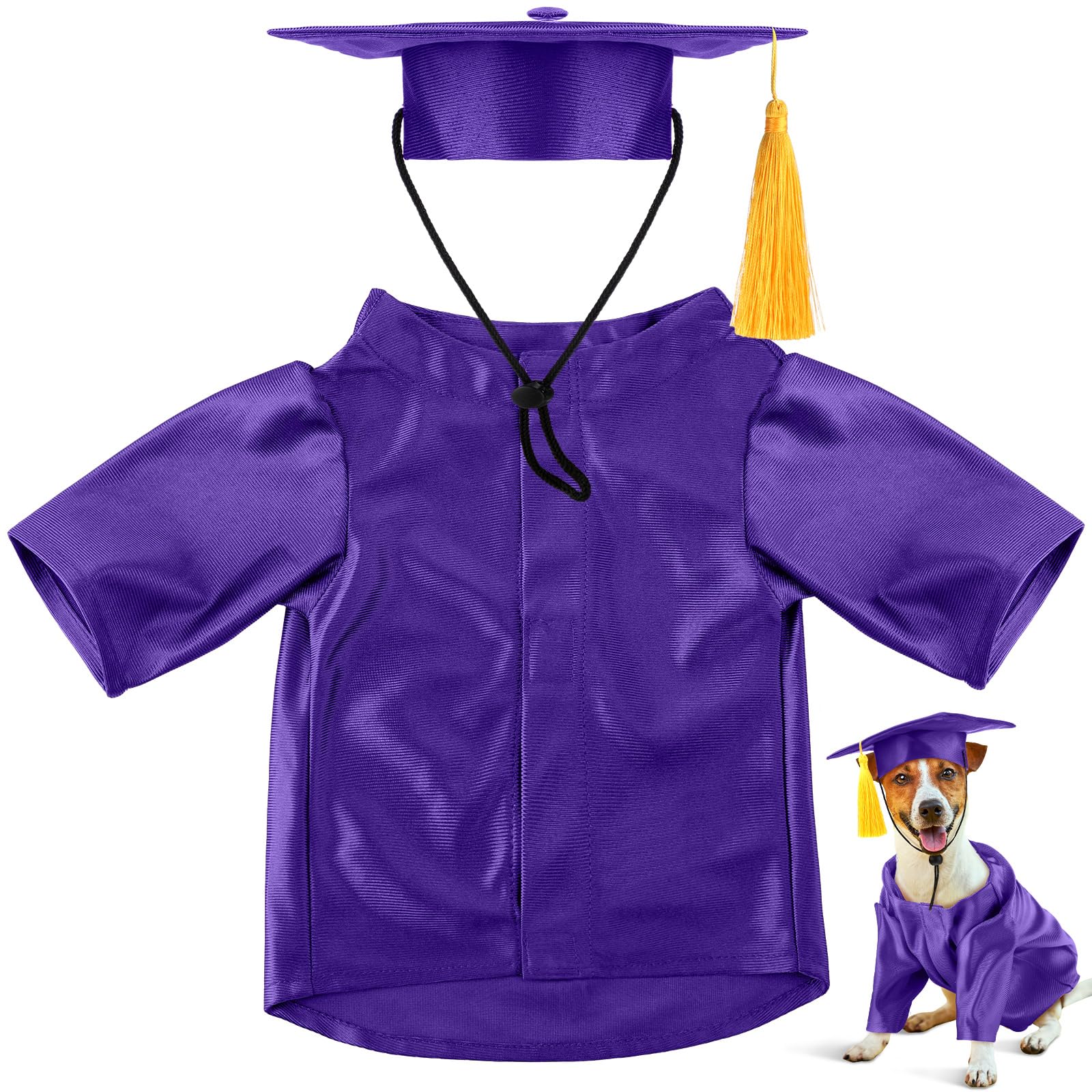 Bunnycool dog graduation cap adds a cute finishing touch for pet milestone photos.