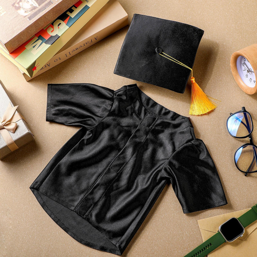 Bunnycool pet photo prop captures memorable graduation moments