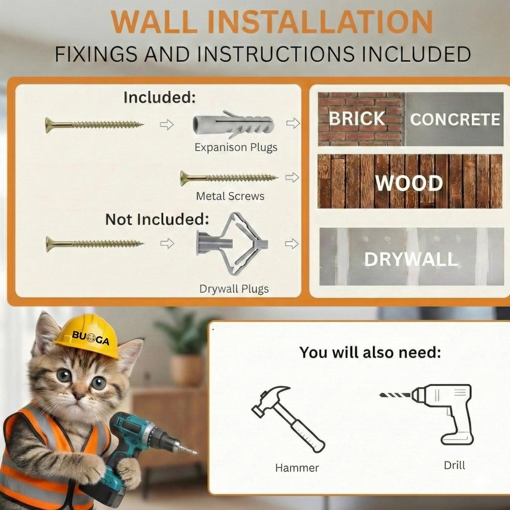 BUOGA space-saving design suits apartments and condos needing clever pet furniture.