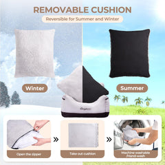 BurgeonNest easy-install design allows quick setup in front or back seat