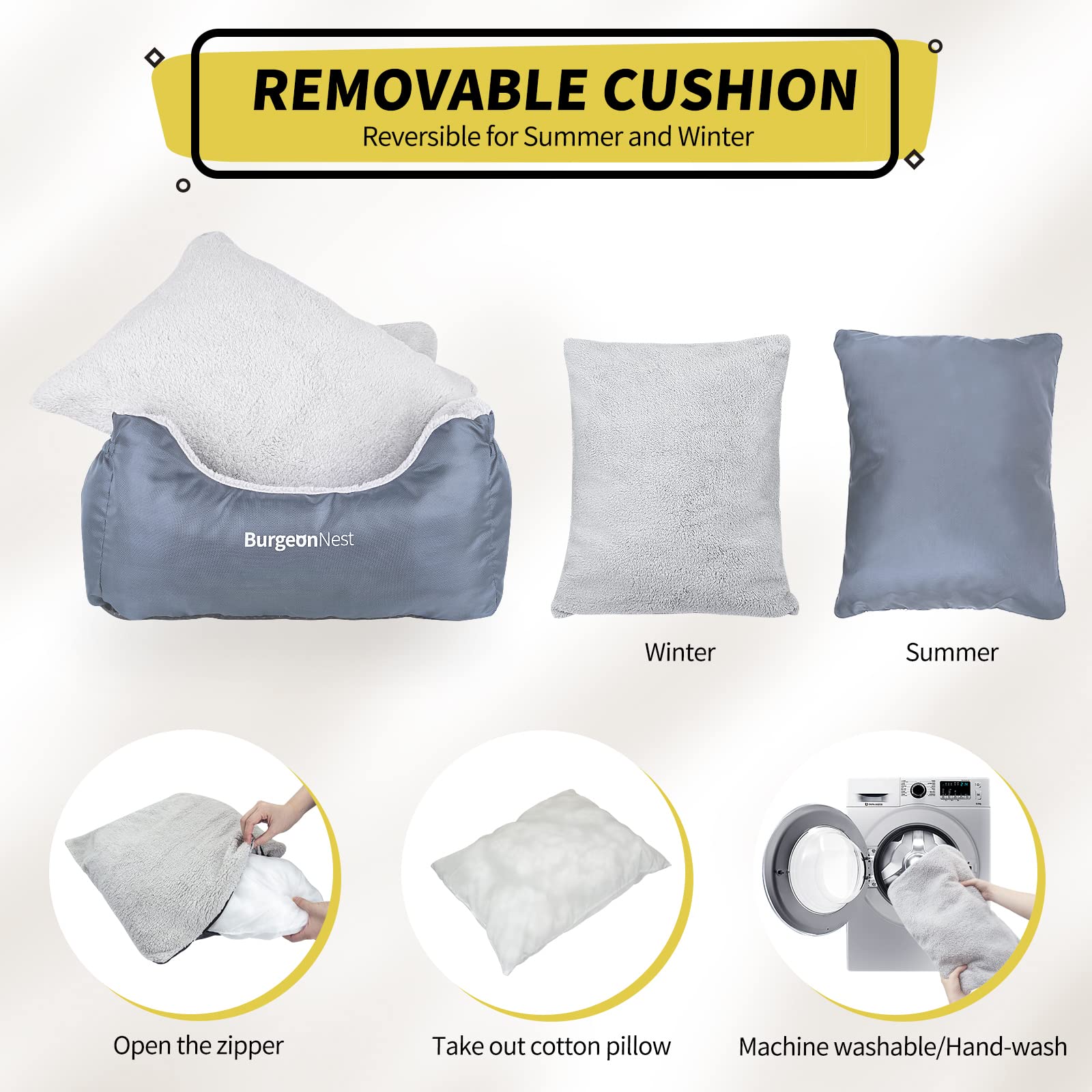 BurgeonNest easy installation attaches to front or back seat.