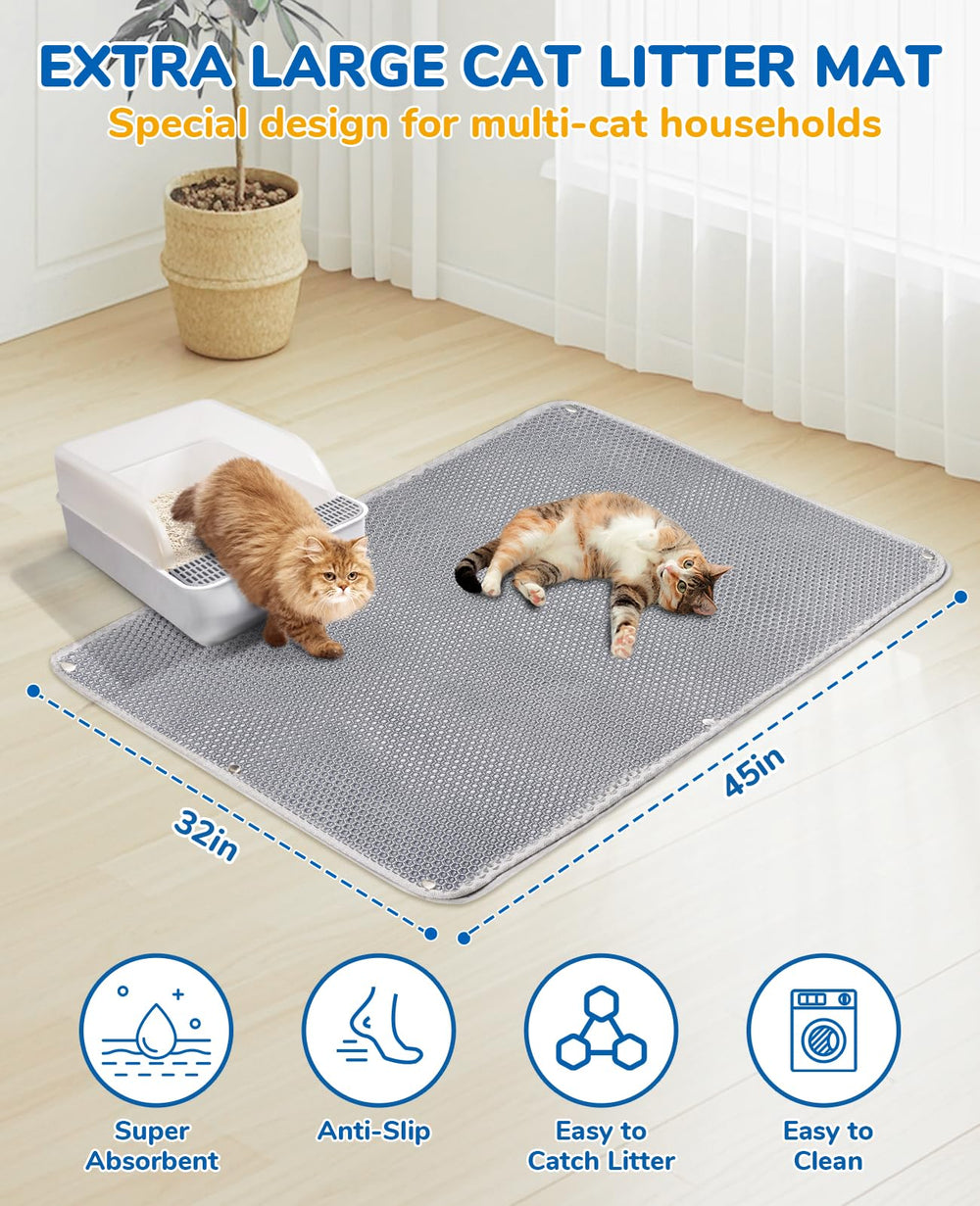BurgeonNest honeycomb double-layer traps litter efficiently for quick disposal.