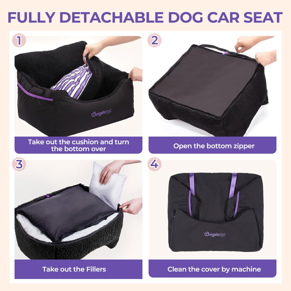 BurgeonNest two-sided cushions provide all-season comfort