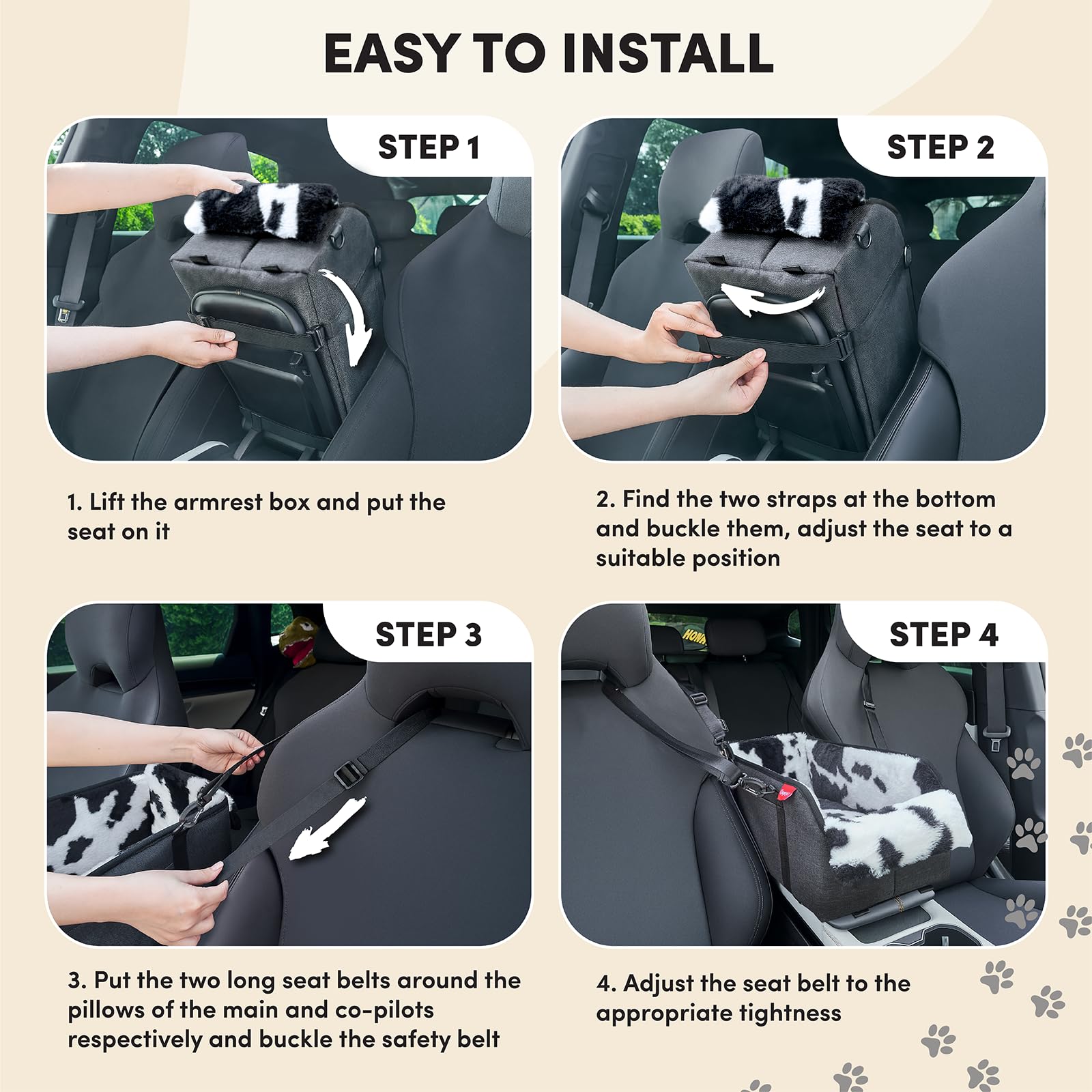Compact space built for small pets and car travel