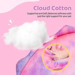 BurgeonNest pillow demonstrates machine-washable care for simple cleaning