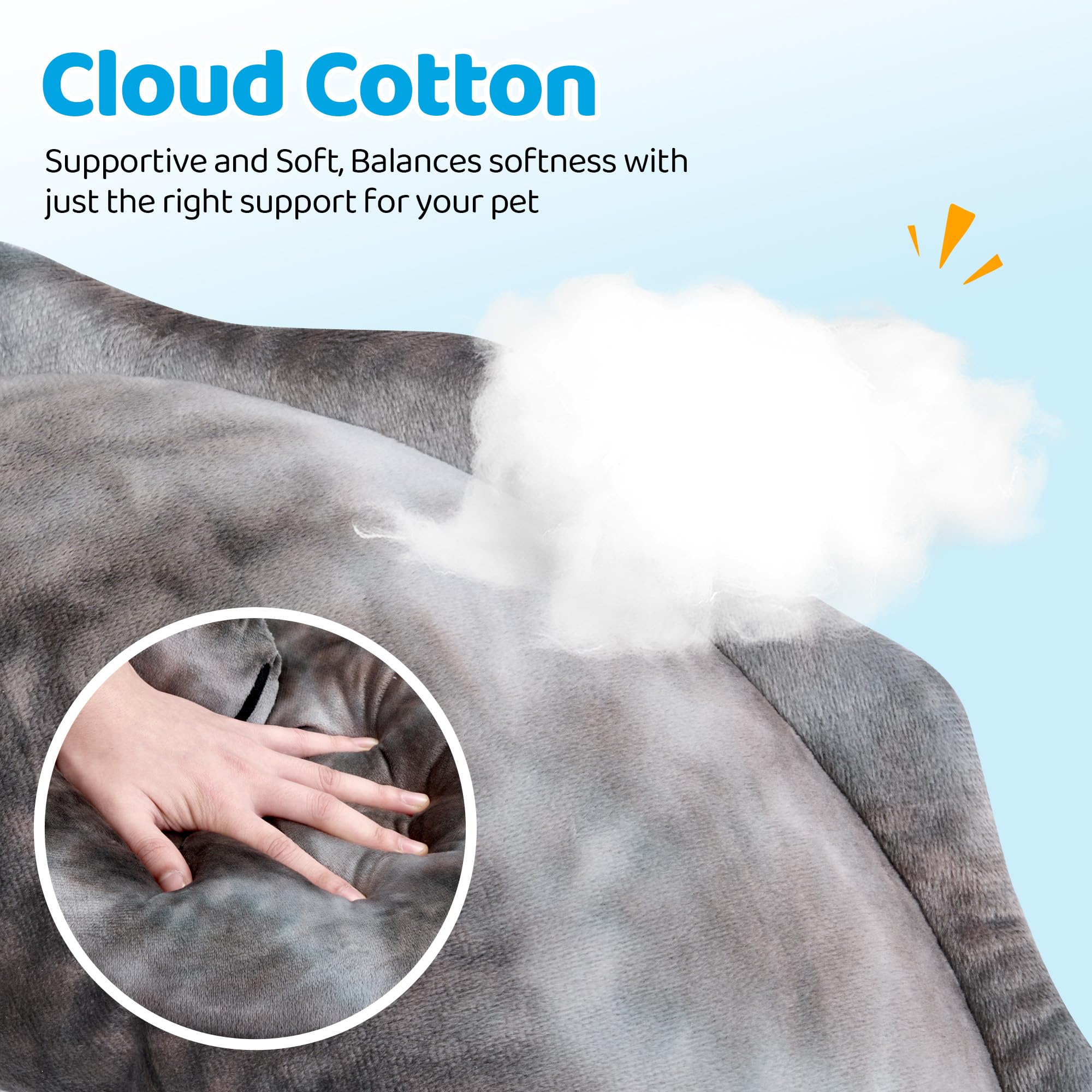BurgeonNest two-size options suit pets up to 13 or 25 lbs.