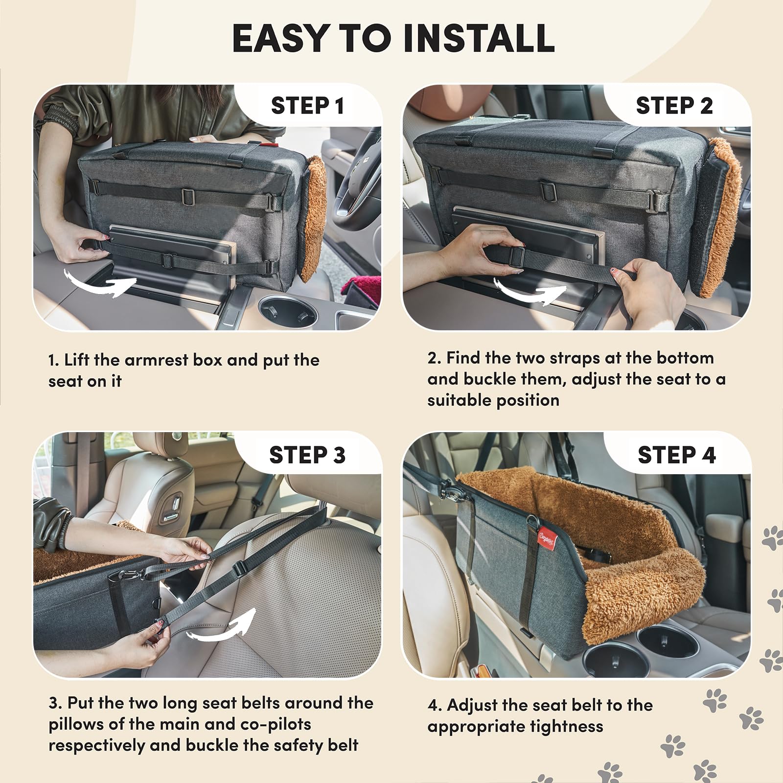 BurgeonNest 2-in-1 design doubles as home bed or portable carrier.