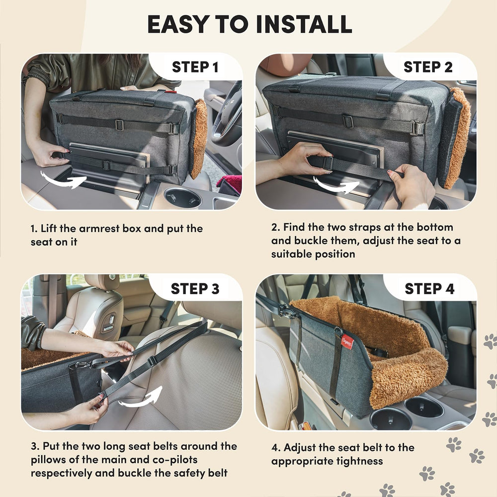 BurgeonNest 2-in-1 design doubles as home bed or portable carrier.