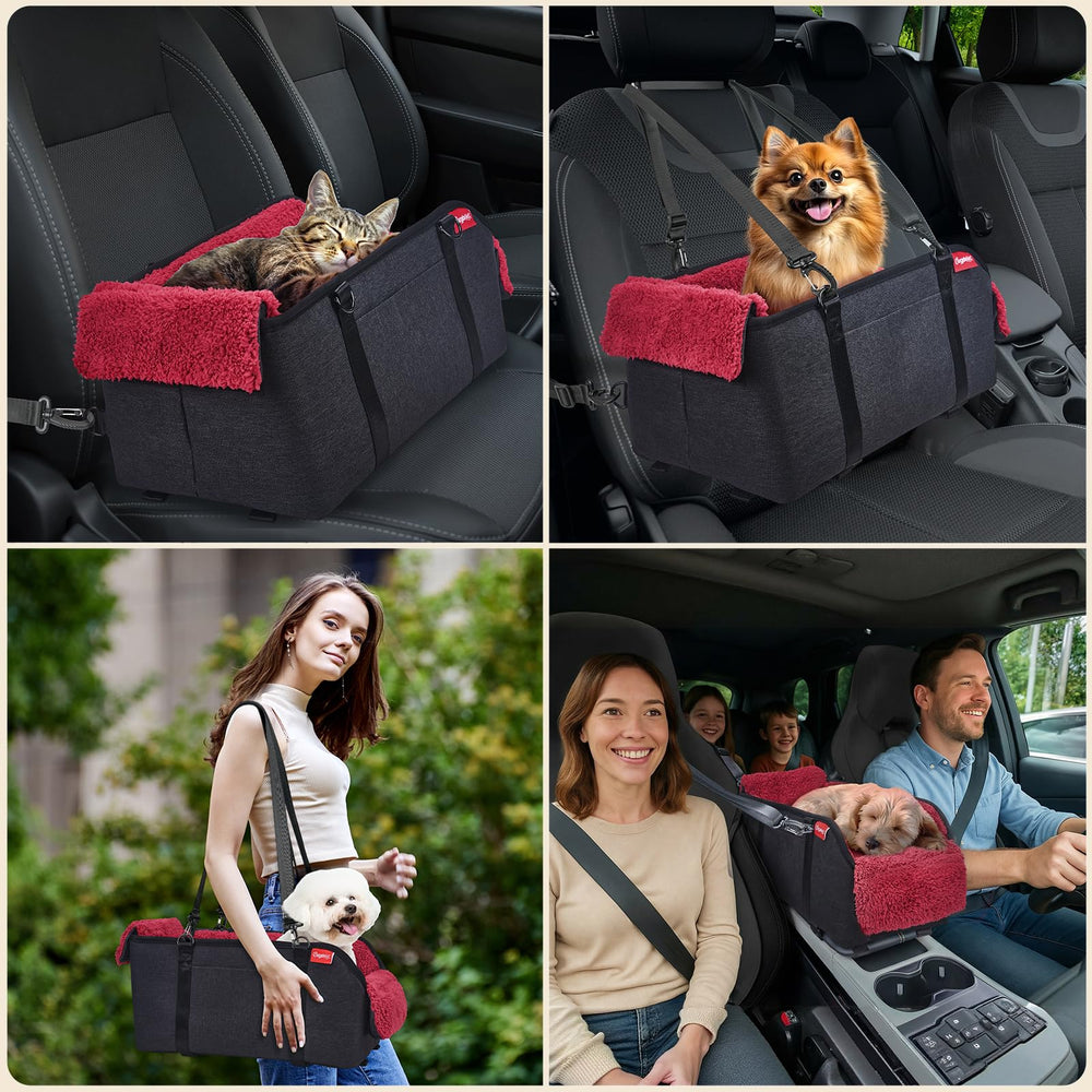 BurgeonNest 2-in-1 design doubles as travel carrier and indoor bed.
