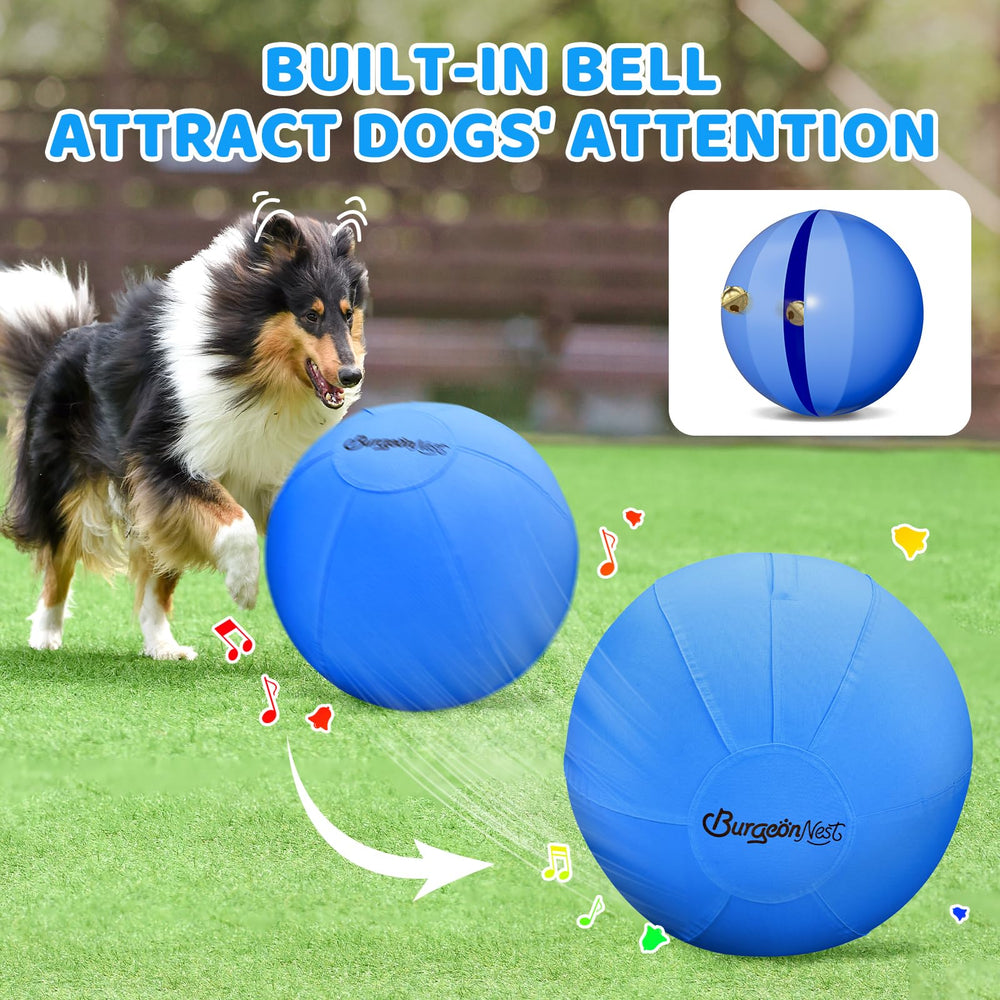 Anti-burst cover protects BurgeonNest ball during vigorous sessions