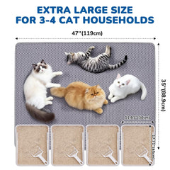 BurgeonNest felt and polyester design reduces creases while protecting paws.