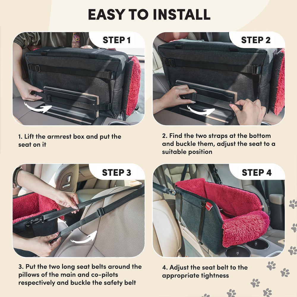 BurgeonNest fits SUVs, trucks, and sedans for tiny pets under 11 lbs.