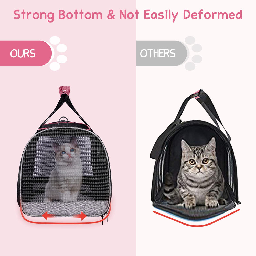 BurgeonNest secure zipper design helps prevent pet escapes on the go.