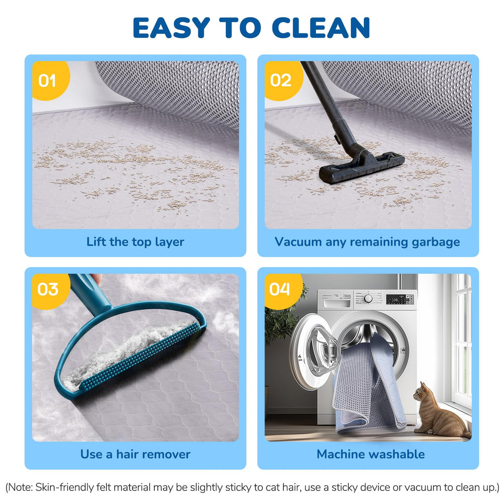 BurgeonNest soft-on-paws mat offers comfortable entries for kittens.