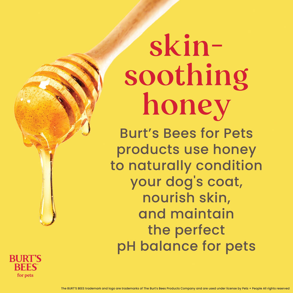Burt's Bees for Pets Honey Multipurpose Wipes paws clean after walks.