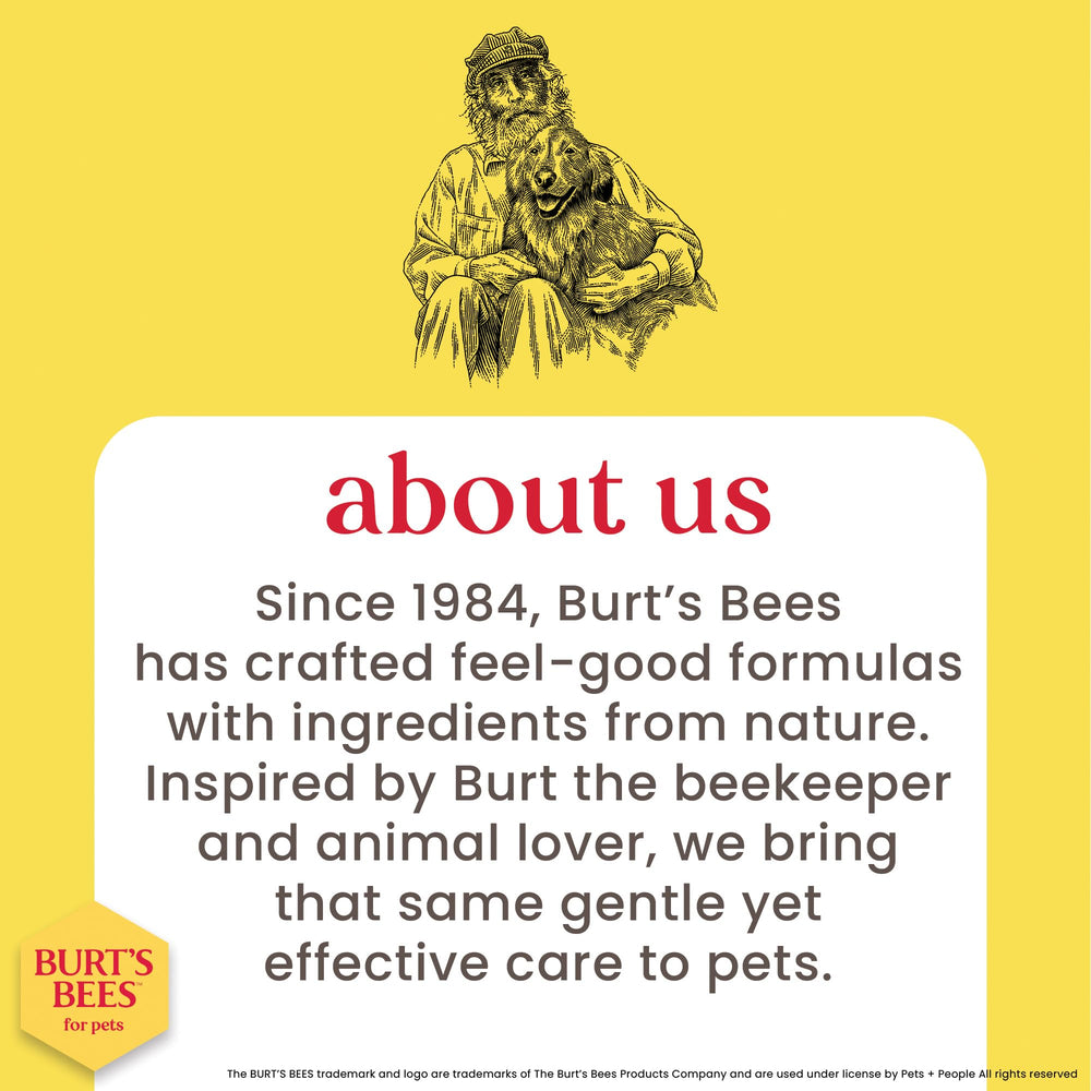 Burt's Bees for Pets is cruelty-free and made in the USA.