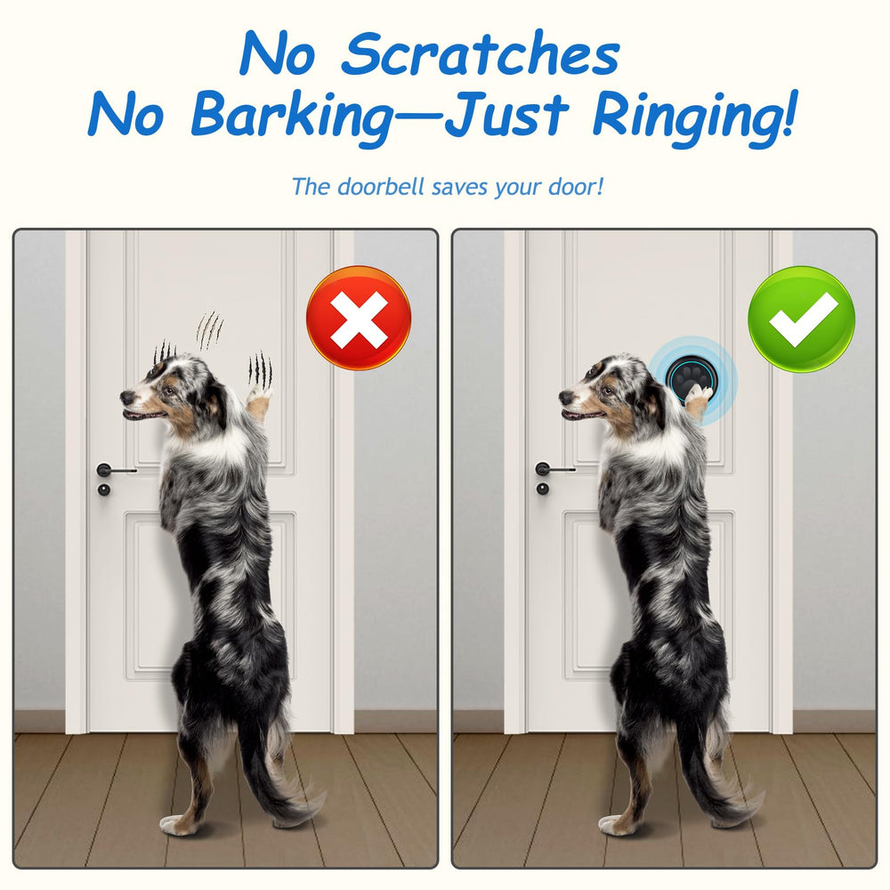 Training setup for door bells across multiple entrances in a home