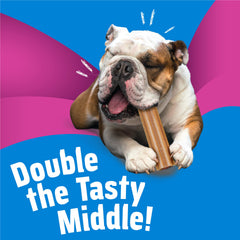 Busy Stufd stuffed middle beef focus shows real flavor inside.