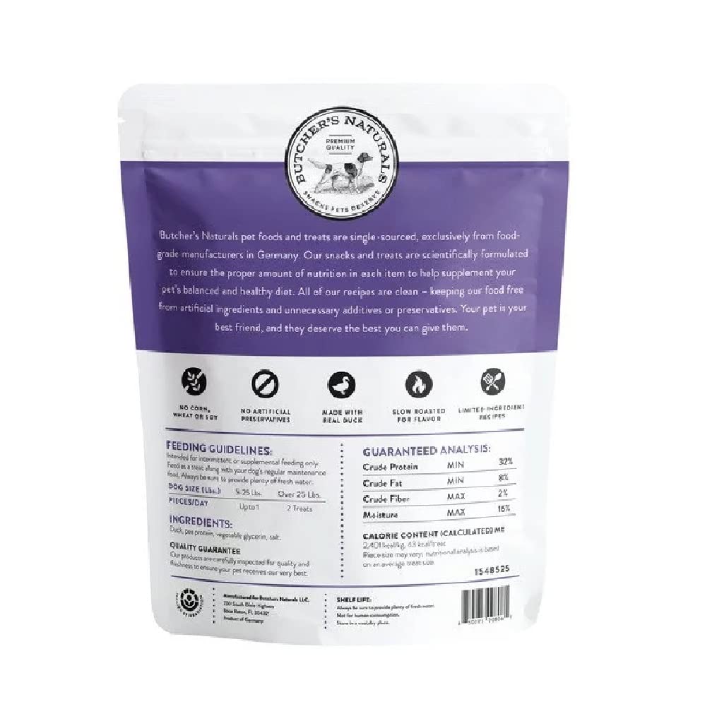 Butcher's Naturals dog treat with 75% meat content for a satisfying chew.