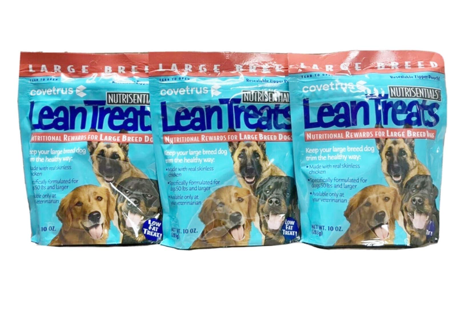 BUTLER Covetrus Nutrisential Lean Treats for Large Dogs soft chicken texture for tasty rewards