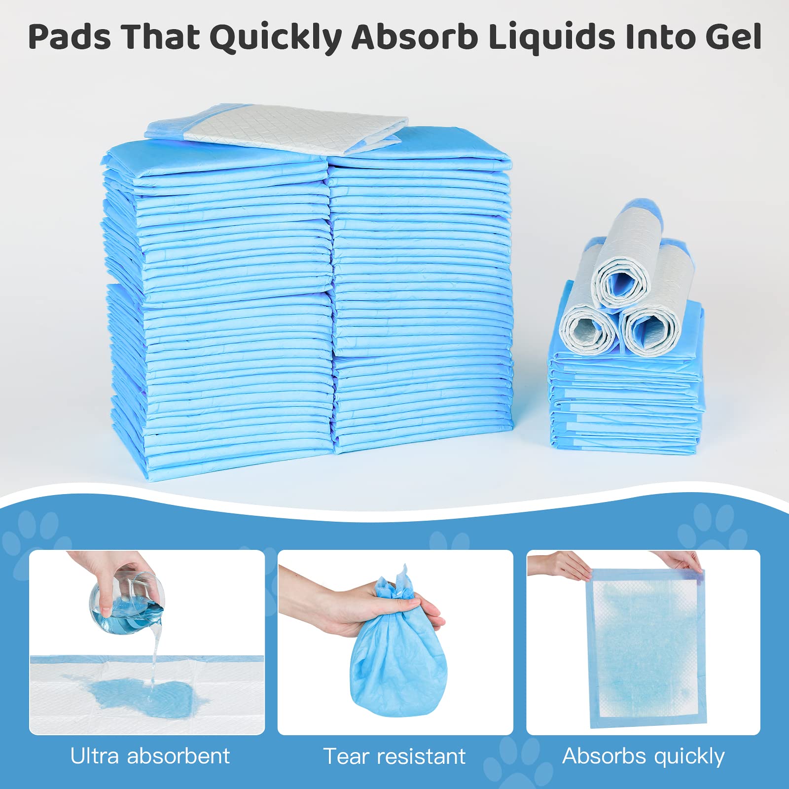Buyockss odour-locking technology reduces smells during use.