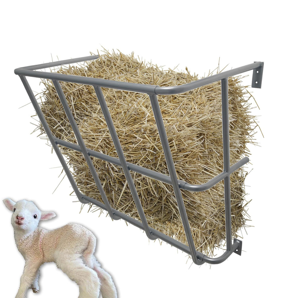 BUYYAH Hay Feeder Goat installation tools included for quick setup