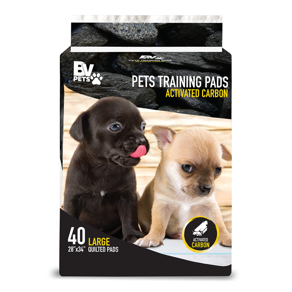 BV Charcoal Puppy Pads XL built-in attractant guides puppies to the pad