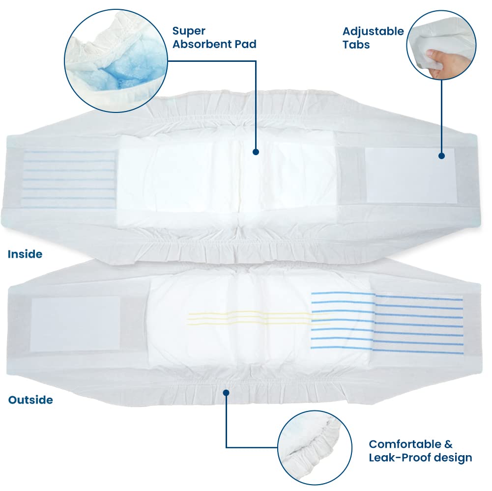 BV Dog Diapers fur-friendly fit suits fluffy coats comfortably.
