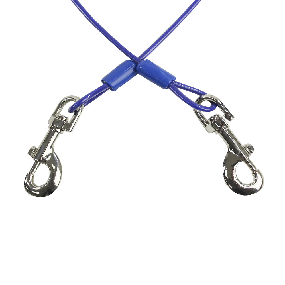 BV Dog Tie Out Anti-Rust Design resists weather wear