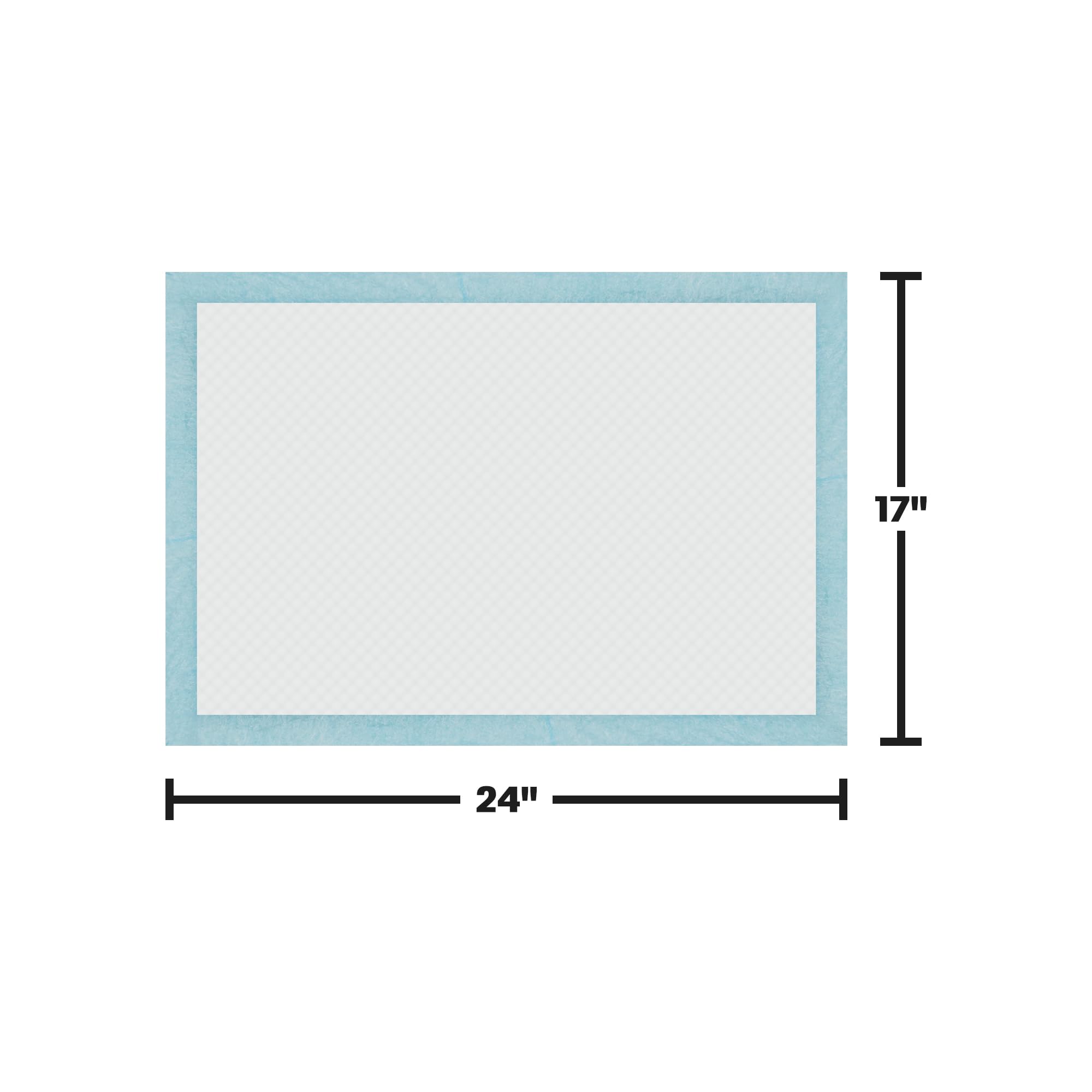 BV Small Puppy Pads showcase a 6-layer design for strong absorption and containment.