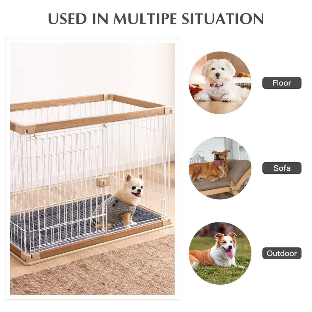 BVAGSS Dog Crate Pad for multi-scene use in crates, cars, and homes.