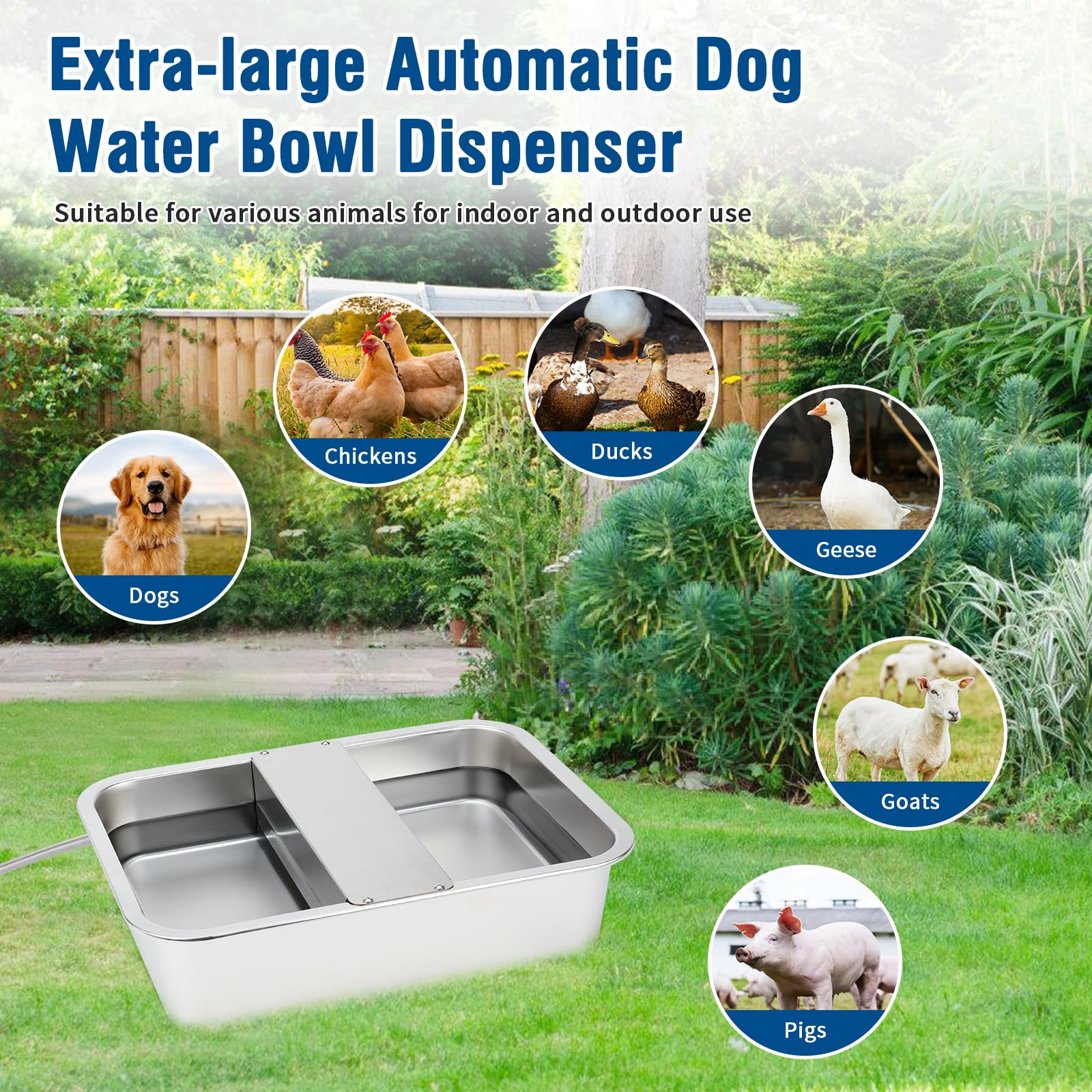 BWOGUE anti-slip mats help reduce spills during outdoor use