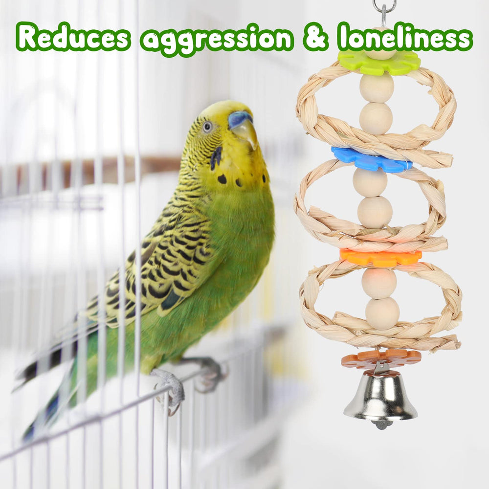 BWOGUE multi function bird toy promoting exercise and engagement