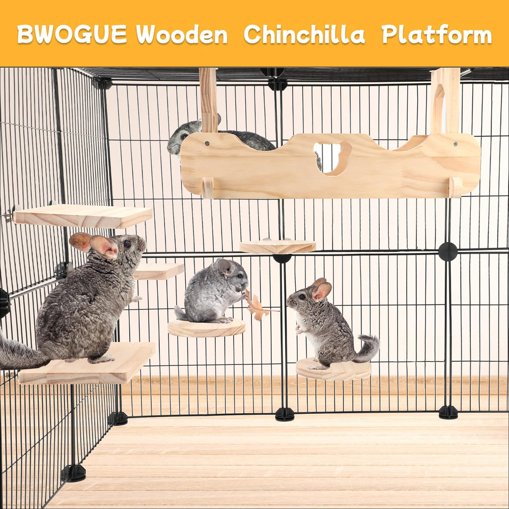 BWOGUE rectangular platforms for multi-level exploration and rest.