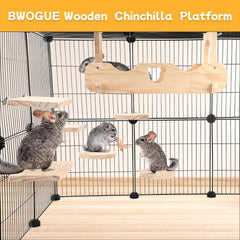 BWOGUE rectangular platforms for multi-level exploration and rest.