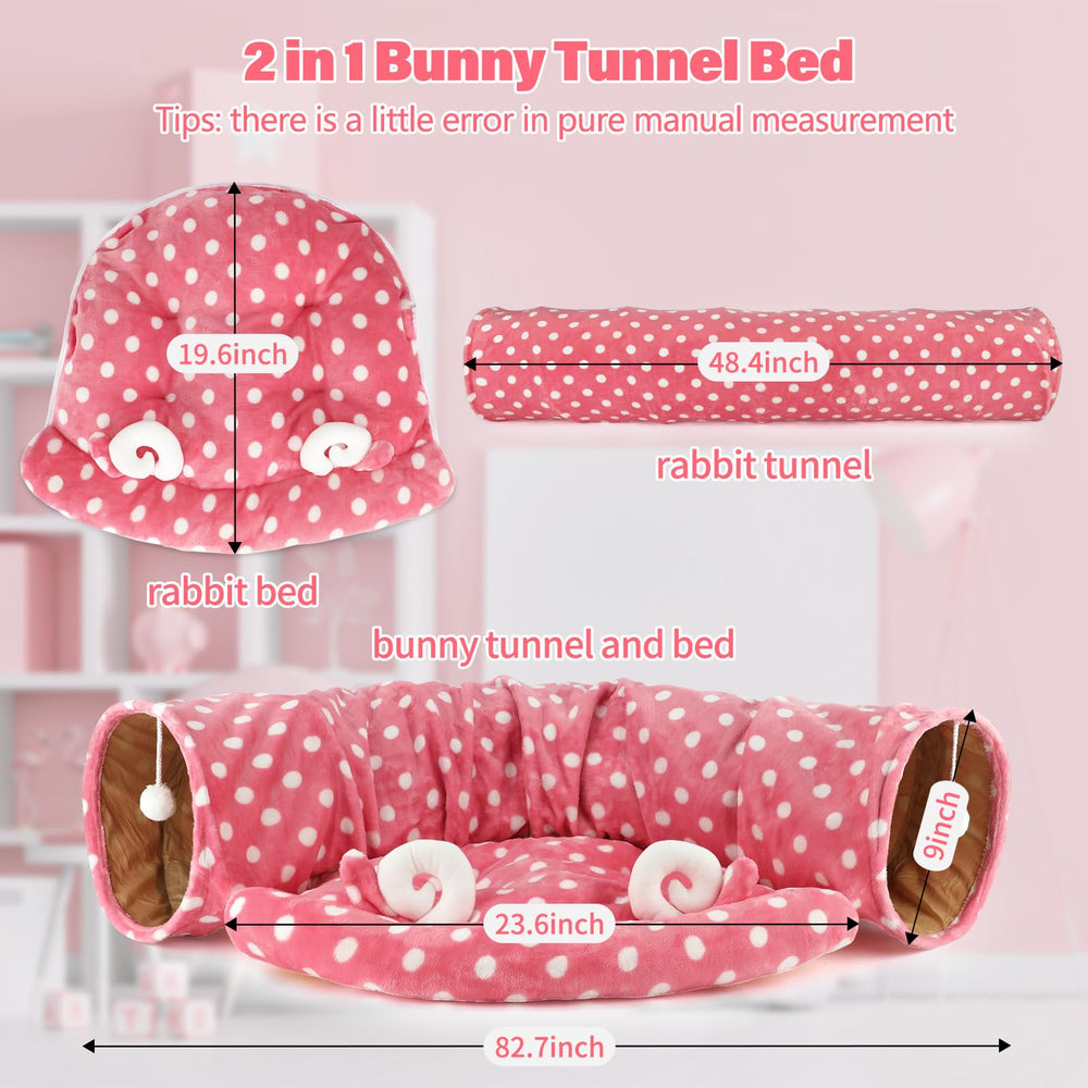 BWOGUE Collapsible Pet Tunnel provides portable entertainment and easy storage.