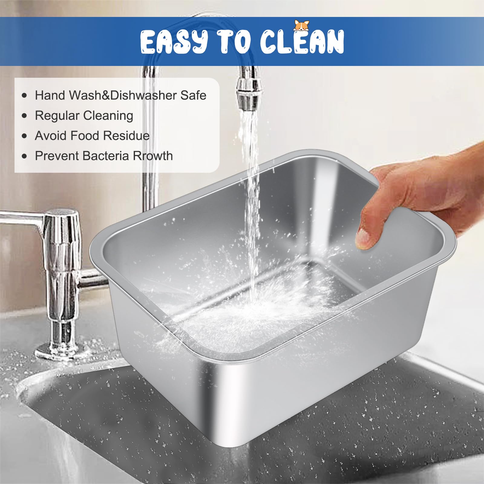 BWOGUE dishwasher-safe surface cleans quickly after meals