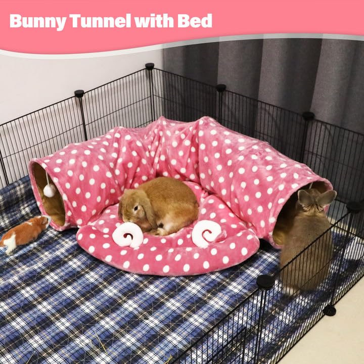 BWOGUE Multi-Use Bed and Tunnel supports hiding, playing and resting.