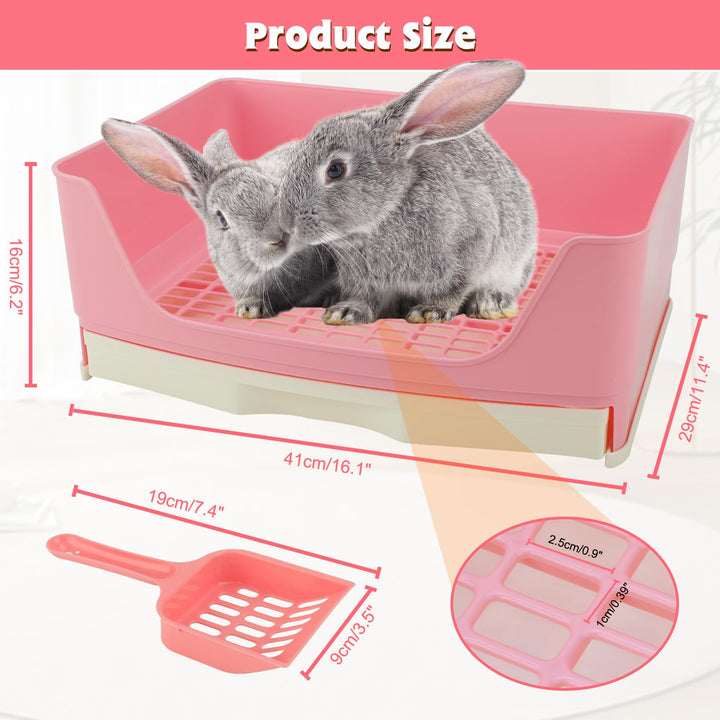 BWOGUE litter box with removable drawer for quick cleaning