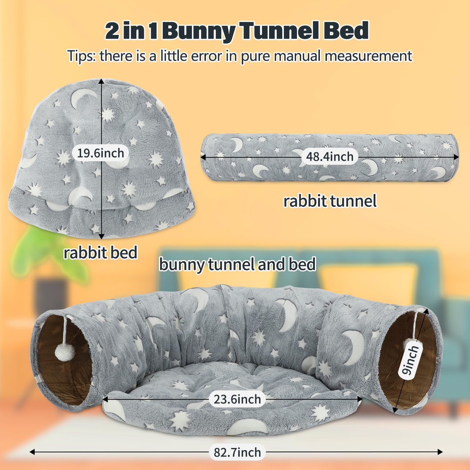 BWOGUE removable-mat-hideout emphasizes detachable washability and simple cleaning routines.
