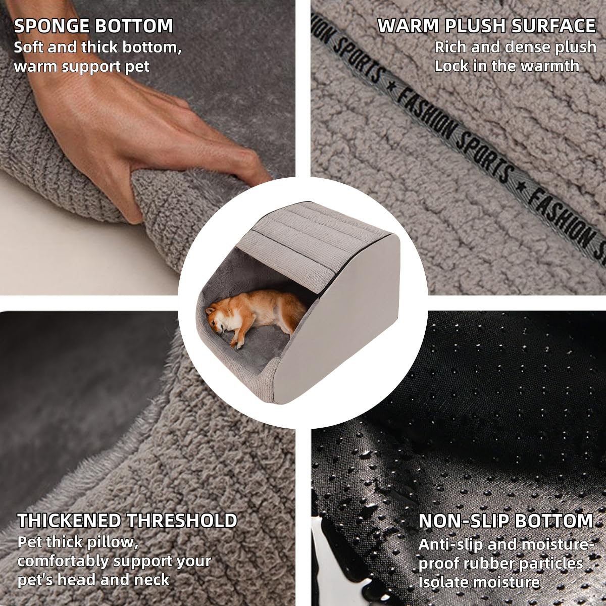 BXEBUI Spacious interior for pets to stretch and nap