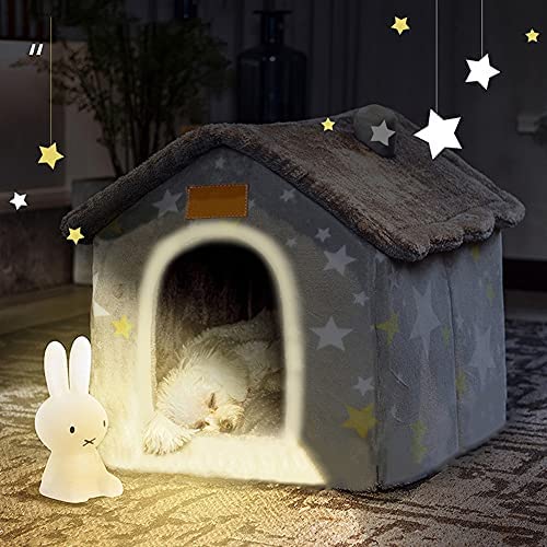 BXEBUI enclosed pet space offers privacy and security for naps.